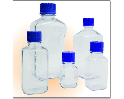 Dynalon Square Media Bottles-125mL to 2L