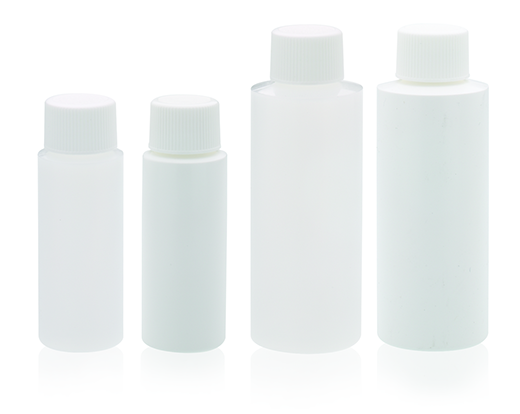 WHEATON Cylinder Round HDPE Bottles