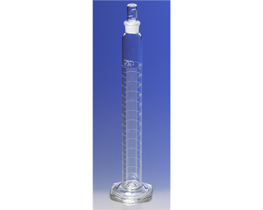 PYREX Single Metric Scale Cylinder Standard Taper Stopper