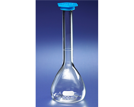 Pyrex Class A Snap Cap Volumetric Flask