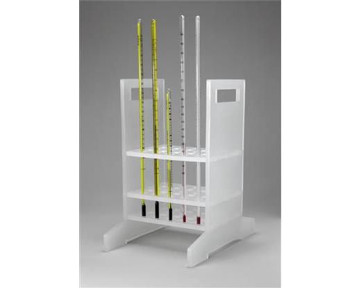 25-place Thermometer rack