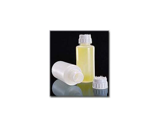 NALGENE&amp;reg; 2125 Heavy-Duty Bottles, high-density polyethylene; white polypropylene screw closure