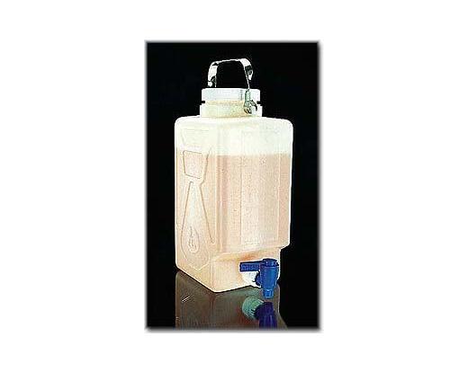 NALGENE&amp;reg; 2320 Rectangular Carboys with Spigot, high-density polyethylene; polypropylene spigot a