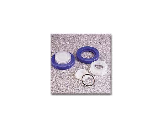 NALGENE&amp;reg; 3131 Sealing Cap Assemblies, polypropylene screw closure, Tefzel ETFE plug, Viton fluor