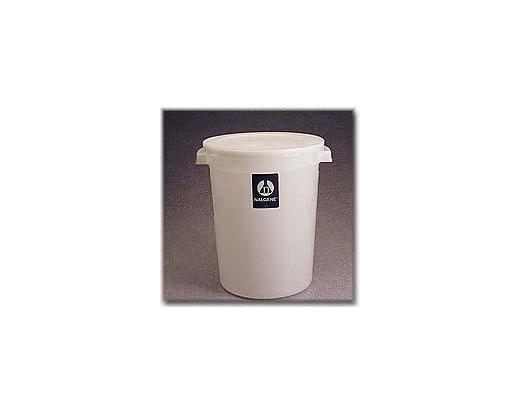 NALGENE&amp;reg; 7142 Large, Round Containers with Cover, high-density polyethylene