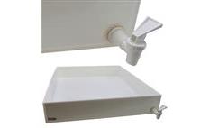 HDPE Dispensing Tray with Spigot