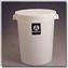 NALGENE&amp;reg; 7142 Large, Round Containers with Cover, high-density polyethylene